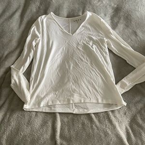 Loft long sleeve soft v neck